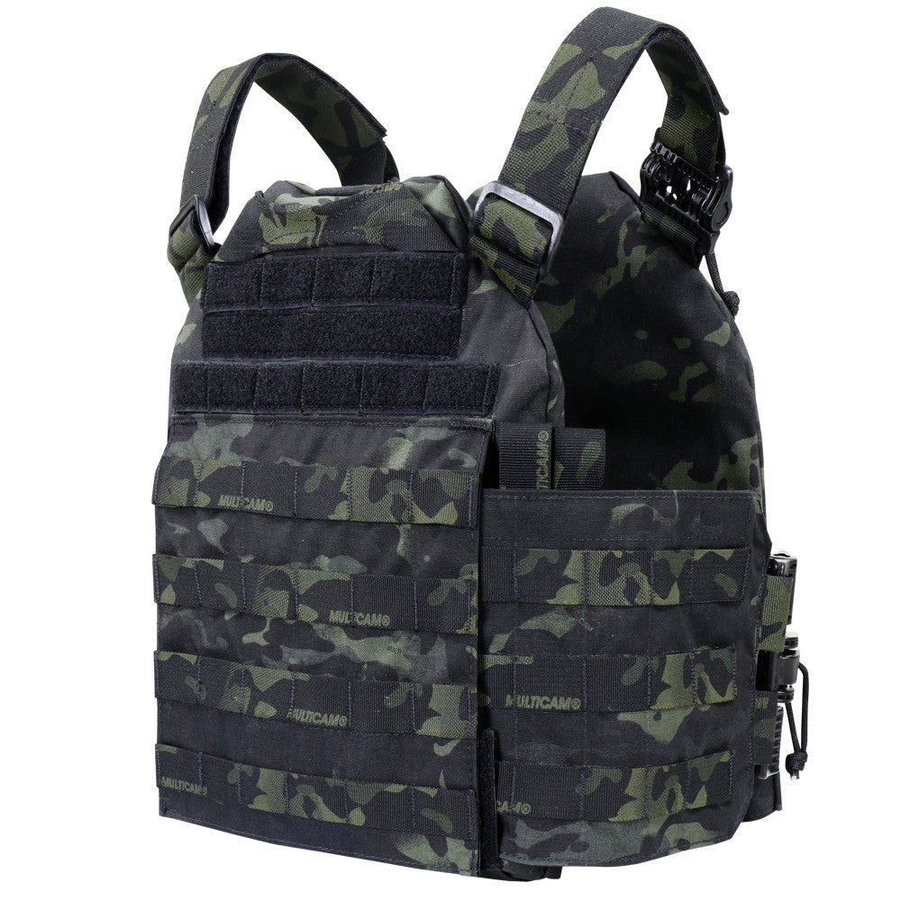 Condor Cyclone RS Plate Carrier Multicam Black Vests &amp; Plate Carriers Condor Outdoor Tactical Gear Supplier Tactical Distributors Australia