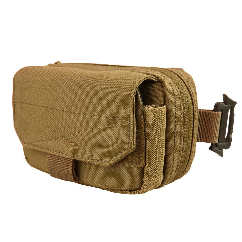 Condor Digi Pouch Accessories Condor Outdoor Coyote Brown Tactical Gear Supplier Tactical Distributors Australia