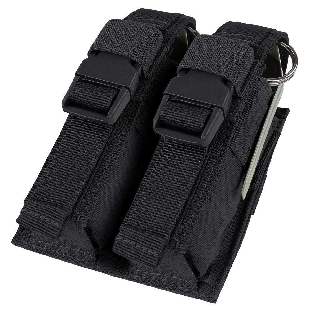 Condor Double Flashbang Pouch Accessories Condor Outdoor Black Tactical Gear Supplier Tactical Distributors Australia