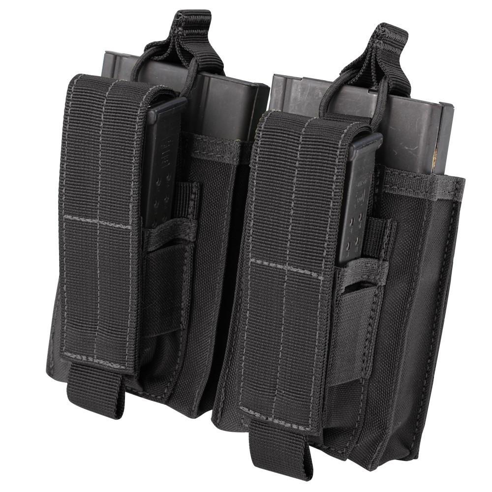 Condor Double Kangaroo M14 Mag Pouch Accessories Condor Outdoor Black Tactical Gear Supplier Tactical Distributors Australia