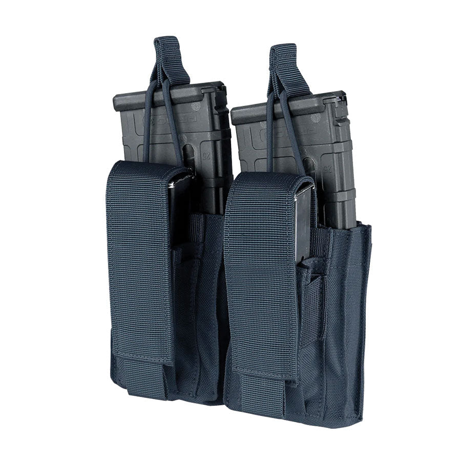 Condor Double Kangaroo Mag Pouch Gen II Accessories Condor Outdoor Navy Tactical Gear Supplier Tactical Distributors Australia