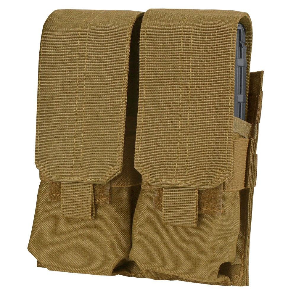 Condor Double M4 Mag Pouch Accessories Condor Outdoor Coyote Brown Tactical Gear Supplier Tactical Distributors Australia