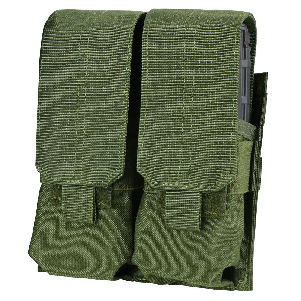 Condor Double M4 Mag Pouch Accessories Condor Outdoor Olive Drab Tactical Gear Supplier Tactical Distributors Australia