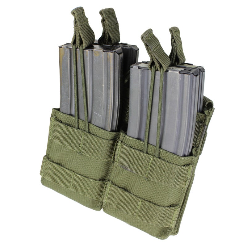 Condor Double Stacker M4 Mag Pouch Accessories Condor Outdoor Olive Drab Tactical Gear Supplier Tactical Distributors Australia