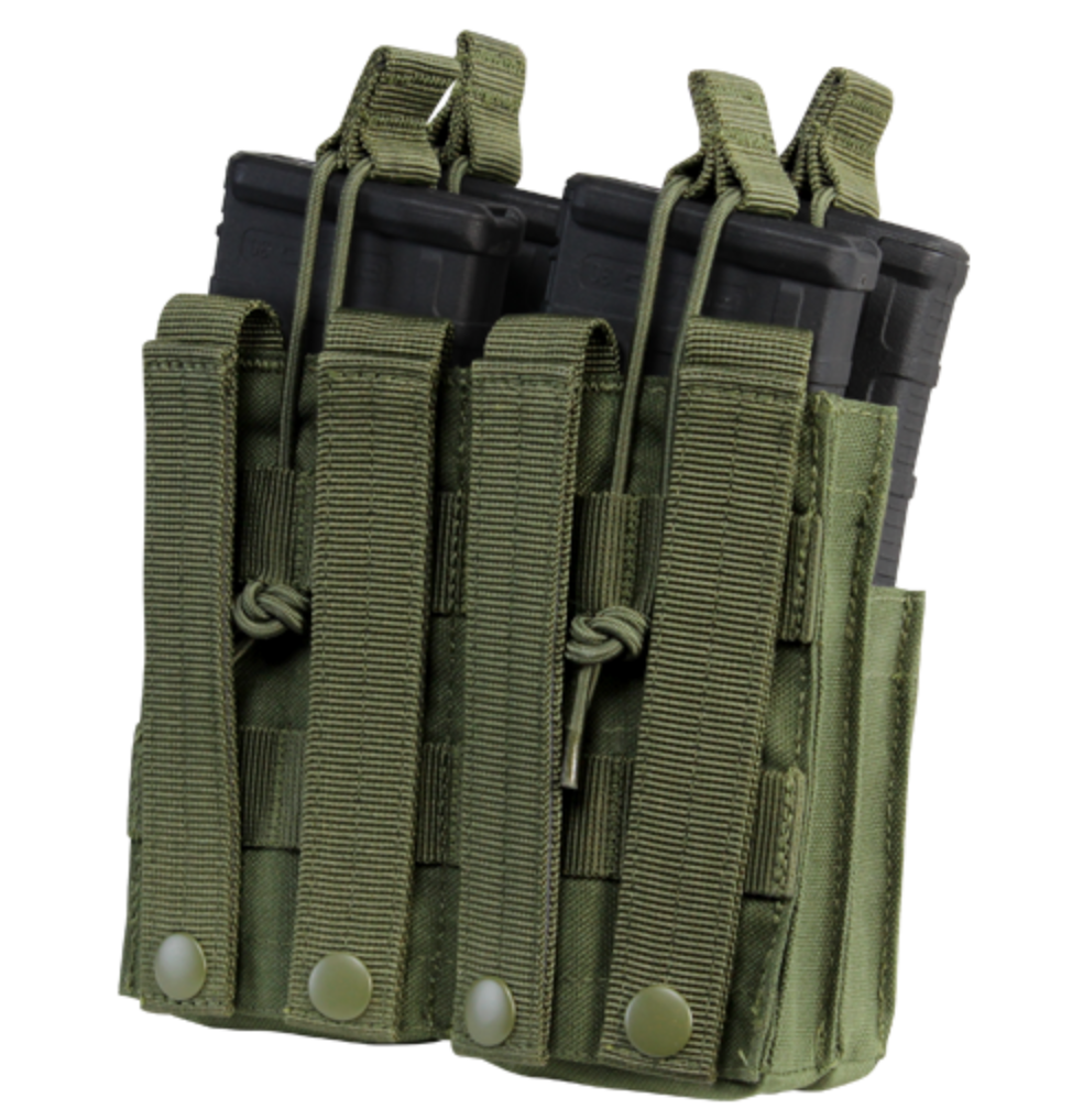 Condor Double Stacker Open Top M4 Mag Pouch MultiCam Accessories Condor Outdoor Tactical Gear Supplier Tactical Distributors Australia