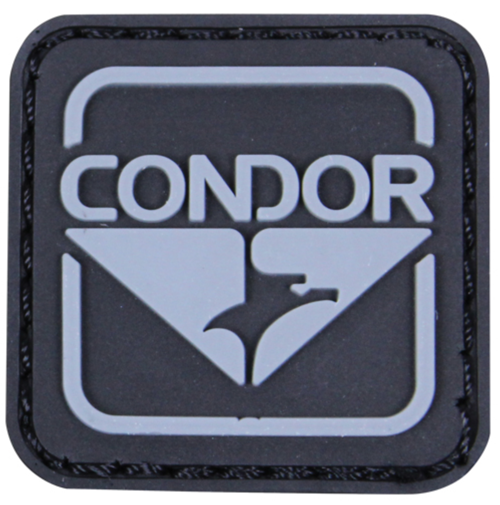 Condor Emblem PVC Patches Black Accessories Condor Outdoor Tactical Gear Supplier Tactical Distributors Australia