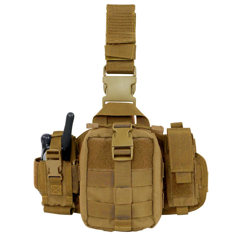 Condor EMT Leg Rig Accessories Condor Outdoor Coyote Brown Tactical Gear Supplier Tactical Distributors Australia