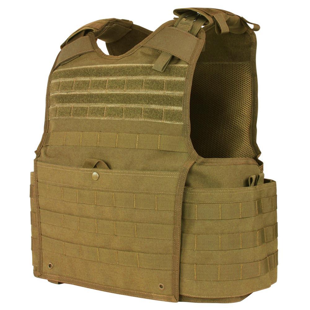 Condor Enforcer Releasable Plate Carrier Tactical Condor Outdoor Coyote Brown Tactical Gear Supplier Tactical Distributors Australia