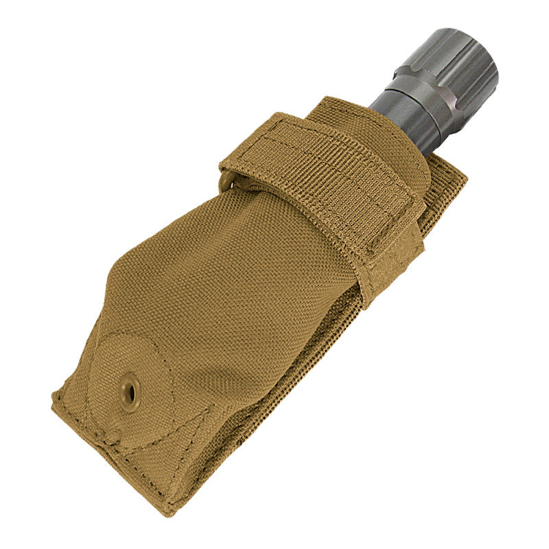 Condor Flashlight Pouch Accessories Condor Outdoor Coyote Brown Tactical Gear Supplier Tactical Distributors Australia