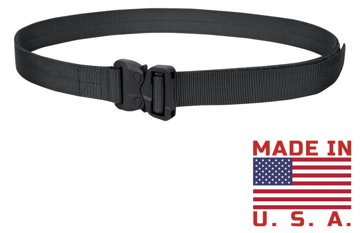Cintura Condor GT Cobra Nero Taglia L – Nylon Resistente E Fibbia Metallica