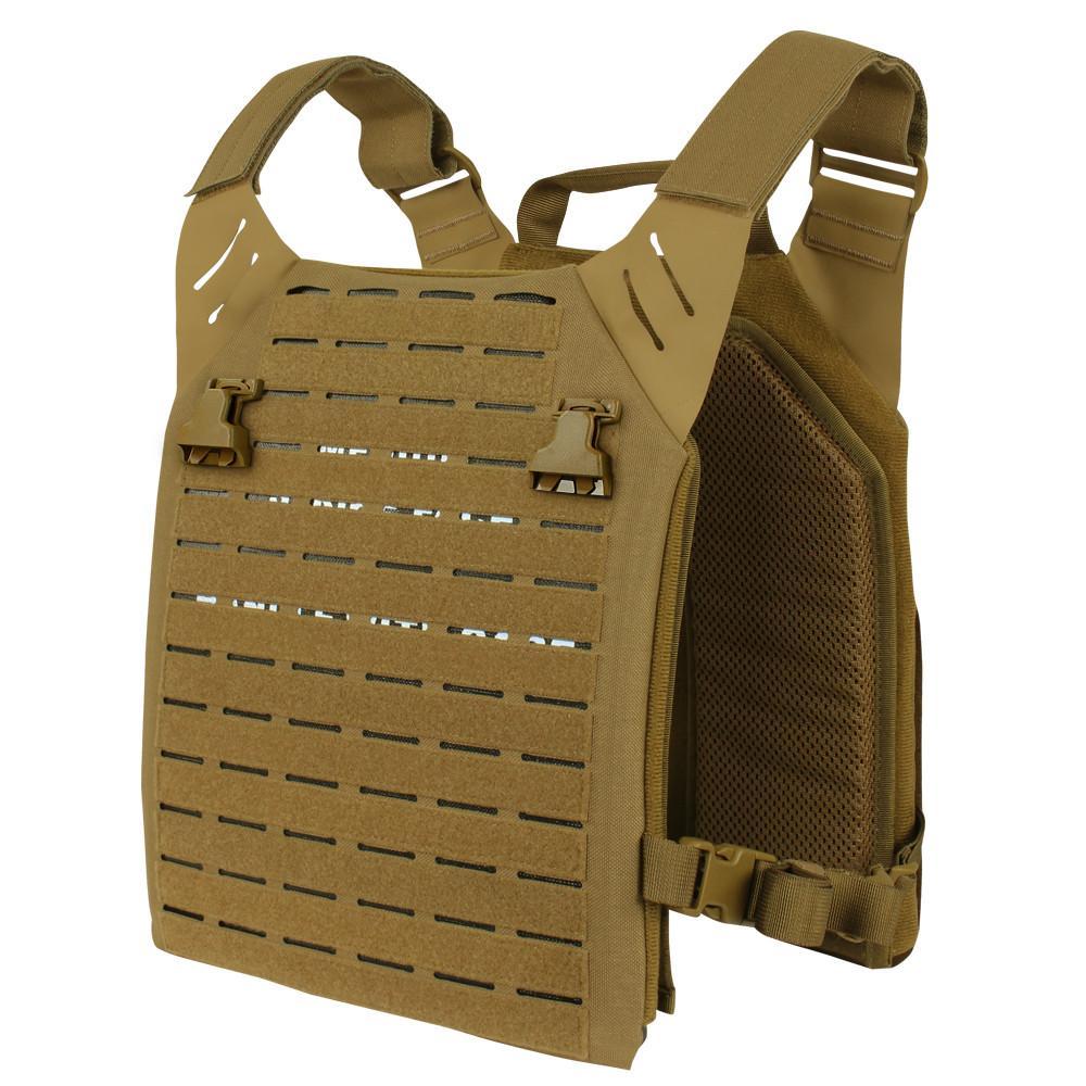 Condor LCS Vanquish Plate Carrier Tactical Condor Outdoor Coyote Brown Tactical Gear Supplier Tactical Distributors Australia