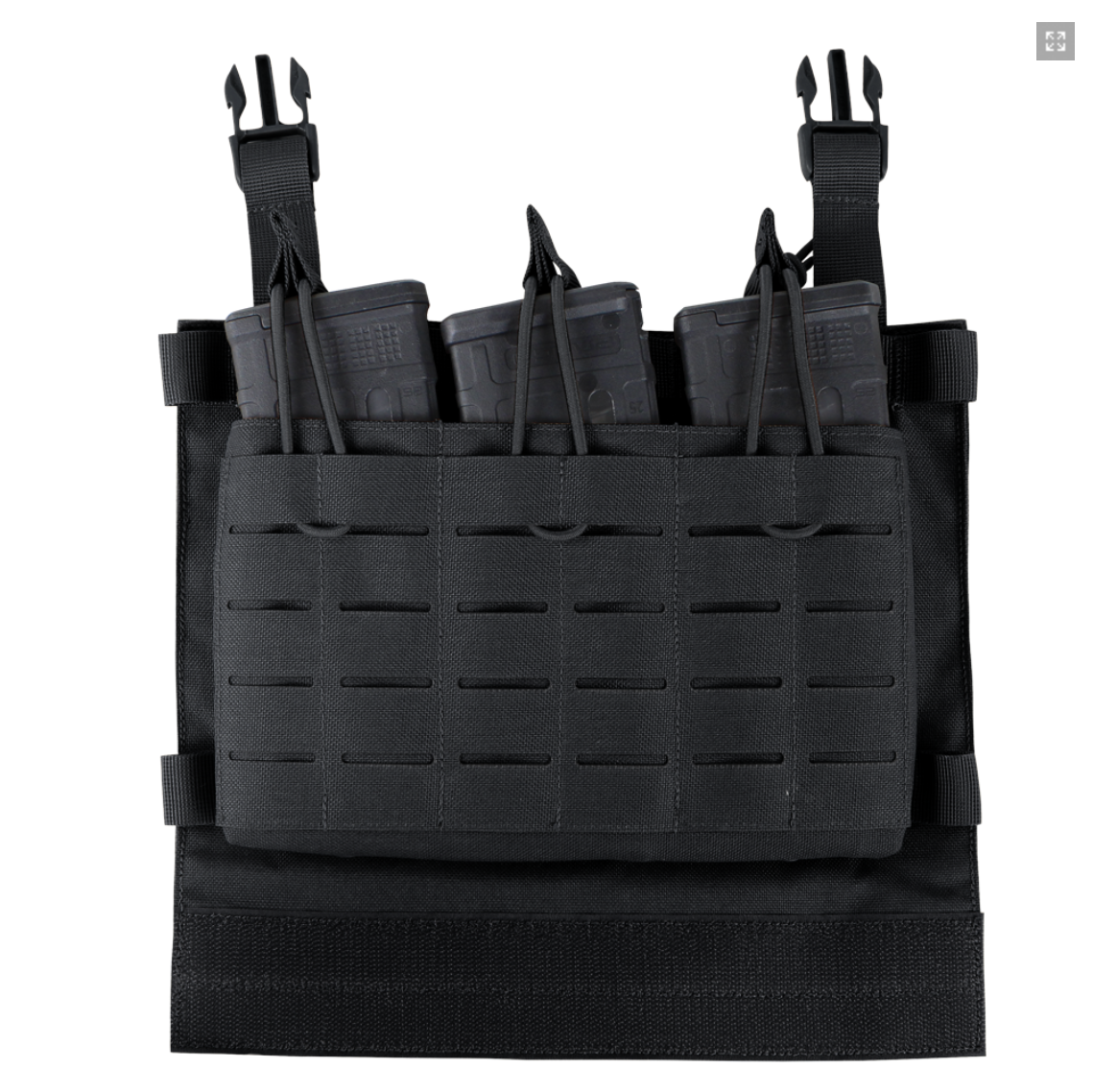 Condor LCS VAS Triple Mag Panel Black Accessories Condor Outdoor Tactical Gear Supplier Tactical Distributors Australia