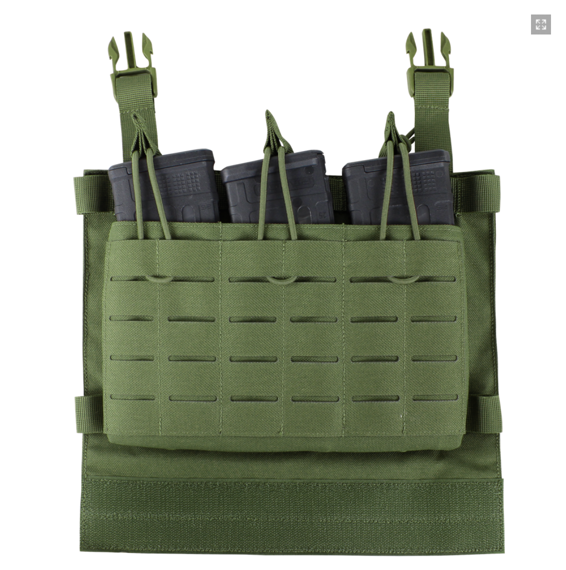 Condor LCS VAS Triple Mag Panel OD Green Accessories Condor Outdoor Tactical Gear Supplier Tactical Distributors Australia