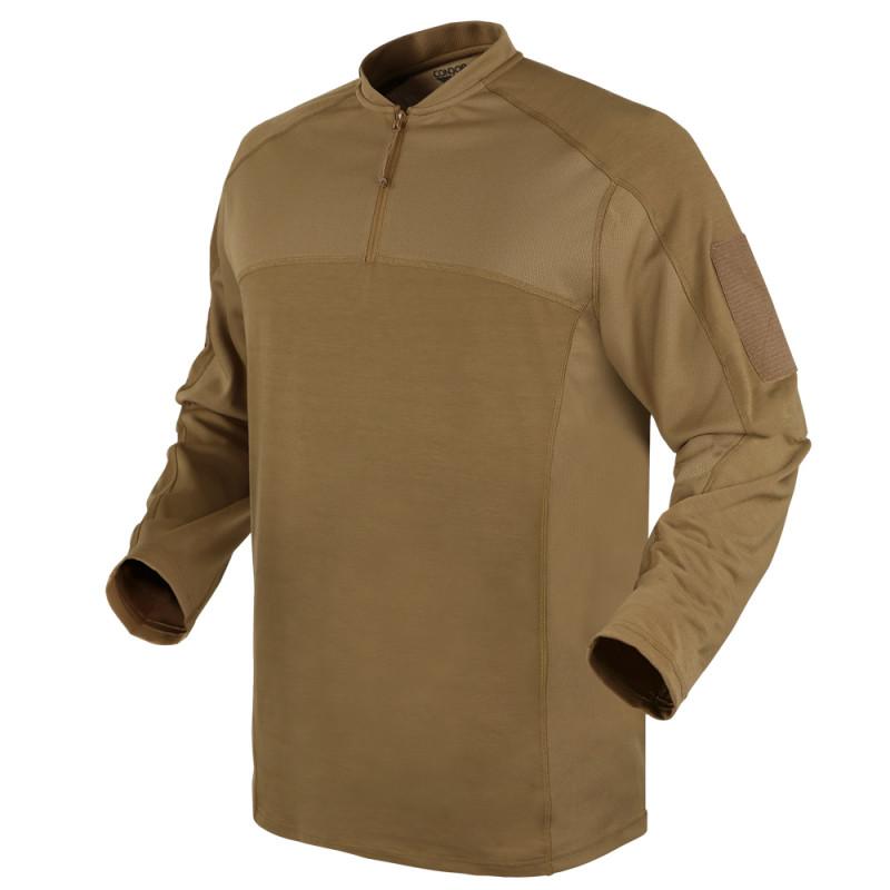 Condor Long Sleeve Trident Battle Top Tan Shirts Condor Outdoor Small Tactical Gear Supplier Tactical Distributors Australia