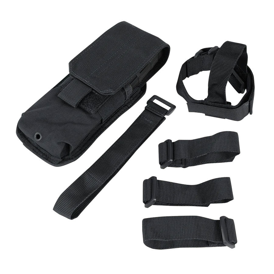 Condor M4 Buttstock Mag Pouch Accessories Condor Outdoor Black Tactical Gear Supplier Tactical Distributors Australia