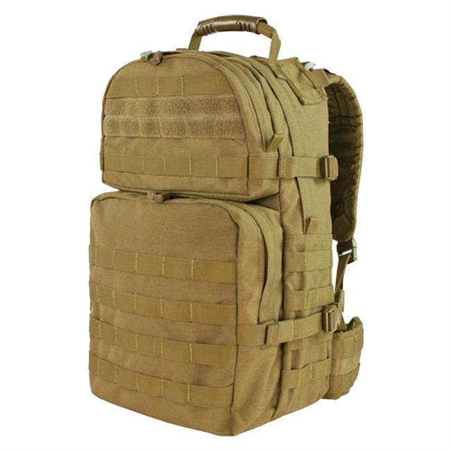 Condor Medium Assault Pack Bags, Packs and Cases Condor Outdoor Coyote Brown Tactical Gear Supplier Tactical Distributors Australia
