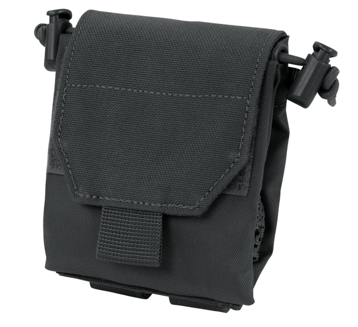 Condor Micro Dump Pouch Black Accessories Condor Outdoor Tactical Gear Supplier Tactical Distributors Australia