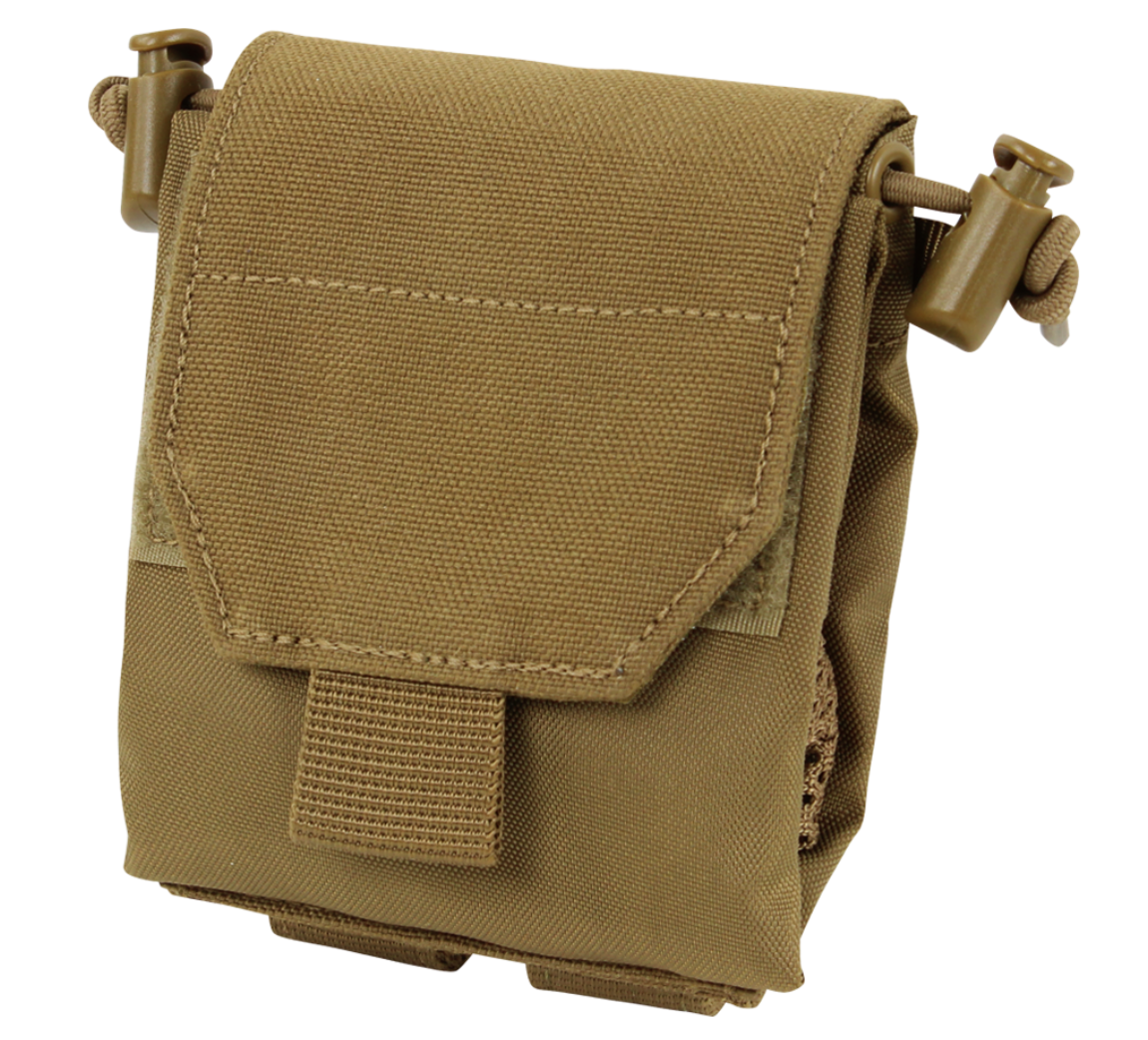 Condor Micro Dump Pouch Coyote Brown Accessories Condor Outdoor Tactical Gear Supplier Tactical Distributors Australia