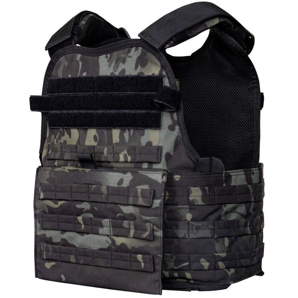 Condor Modular Operator Plate Carrier Gen II Multicam Black Vests & Plate Carriers Condor Outdoor Tactical Gear Supplier Tactical Distributors Australia
