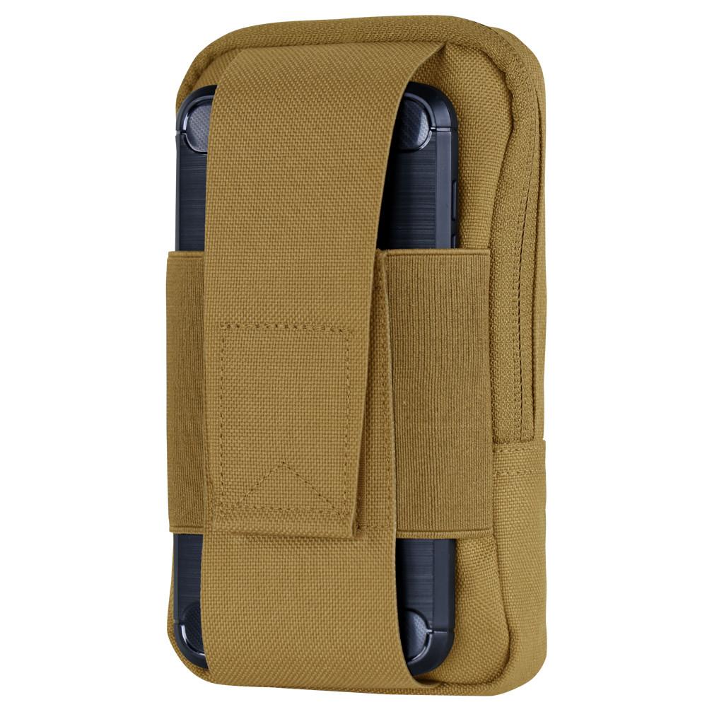 Condor MOLLE Compatible Phone Pouch Accessories Condor Outdoor Black Tactical Gear Supplier Tactical Distributors Australia
