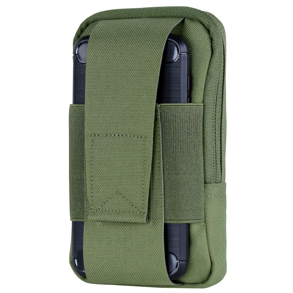 Condor MOLLE Compatible Phone Pouch Accessories Condor Outdoor OD Green Tactical Gear Supplier Tactical Distributors Australia