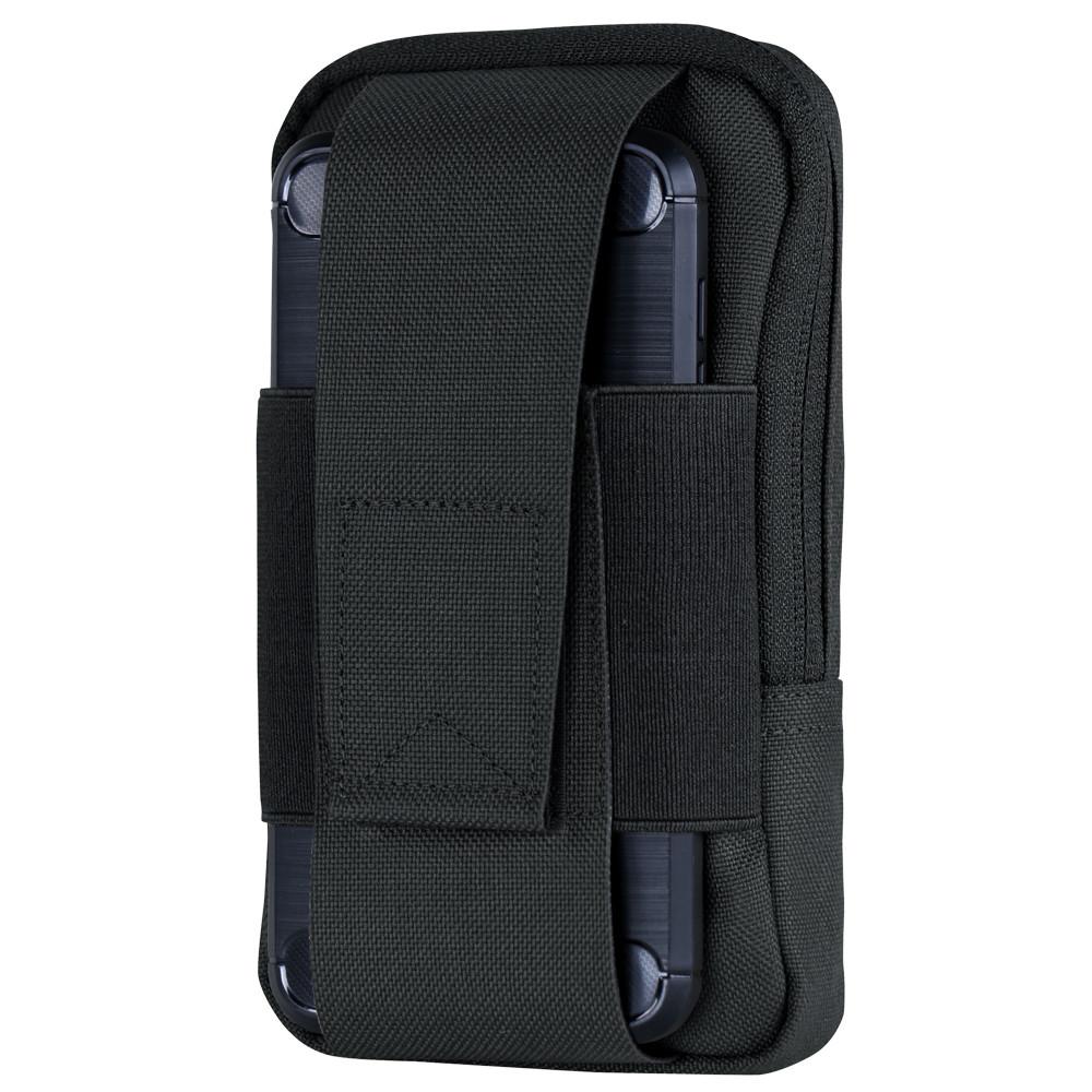 Condor MOLLE Compatible Phone Pouch Accessories Condor Outdoor Black Tactical Gear Supplier Tactical Distributors Australia