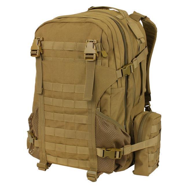 Condor Orion Assault Pack Bags, Packs and Cases Condor Outdoor Coyote Brown Tactical Gear Supplier Tactical Distributors Australia