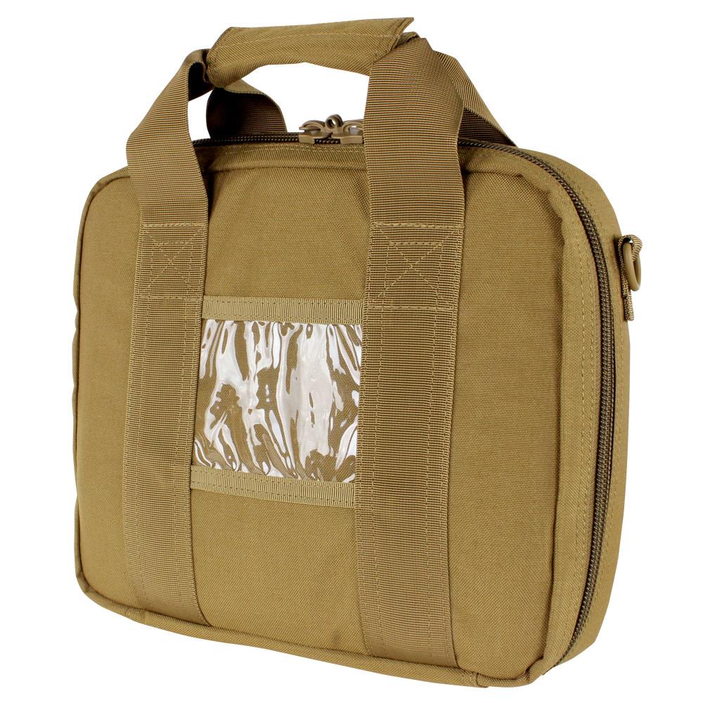 Condor Pistol Case Bags, Packs and Cases Condor Outdoor Coyote Brown Tactical Gear Supplier Tactical Distributors Australia