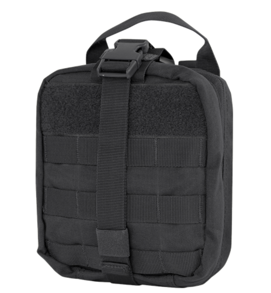 Condor Rip-Away EMT Pouch Accessories Condor Outdoor Black Tactical Gear Supplier Tactical Distributors Australia