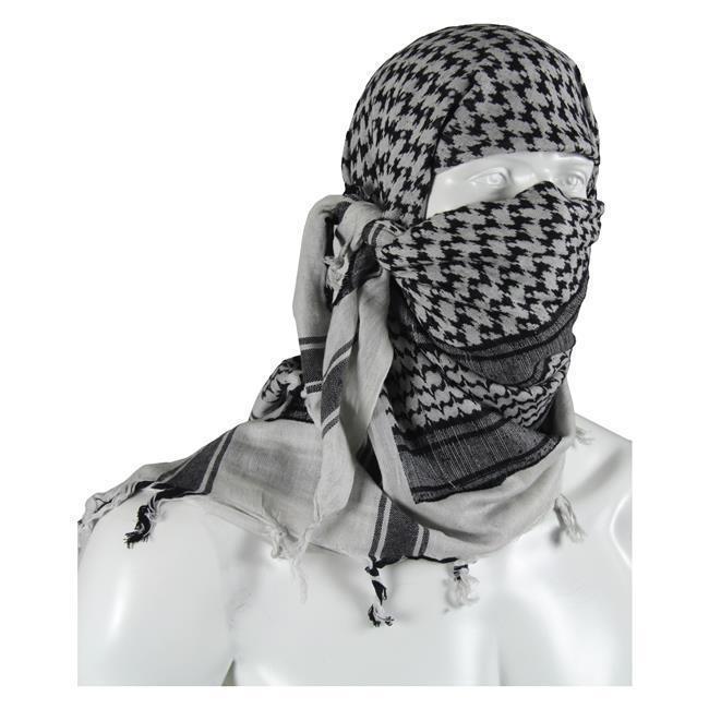 Condor Shemagh Accessories Condor Outdoor Black/White Tactical Gear Supplier Tactical Distributors Australia