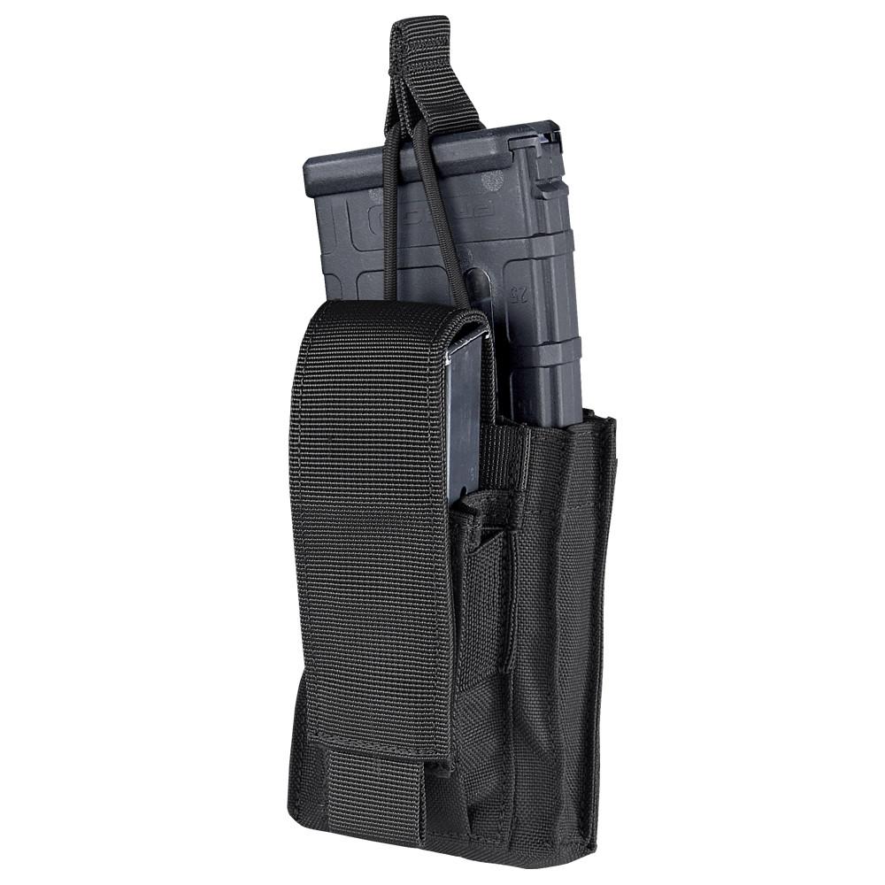 Condor Single Kangaroo Mag Pouch Gen II Accessories Condor Outdoor Black Tactical Gear Supplier Tactical Distributors Australia