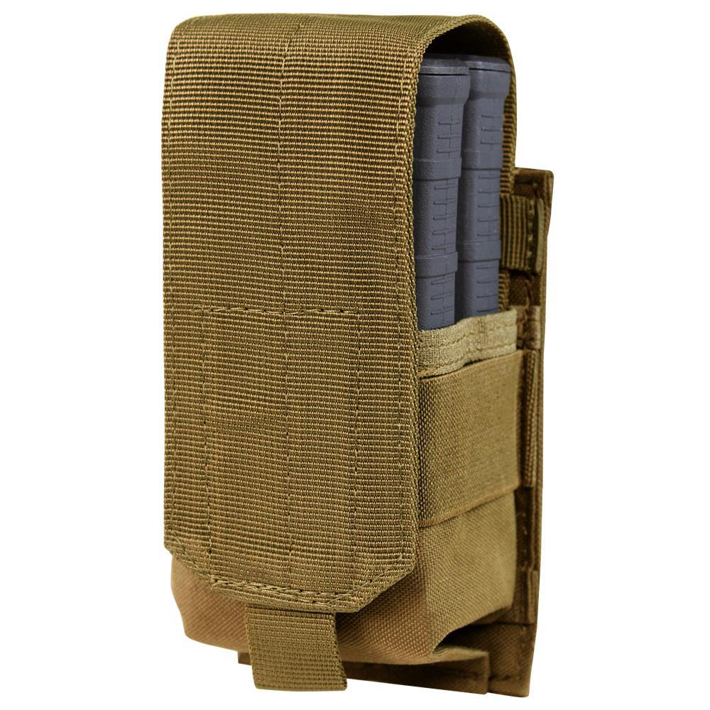 Condor Single M14 Mag Pouch Gen II Accessories Condor Outdoor Coyote Brown Tactical Gear Supplier Tactical Distributors Australia