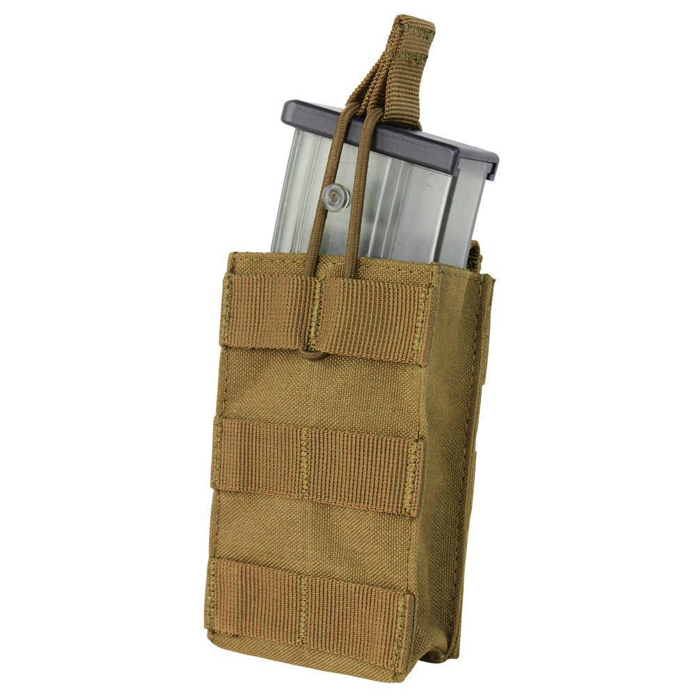 Condor Single Open Top G36 Mag Pouch Accessories Condor Outdoor Coyote Brown Tactical Gear Supplier Tactical Distributors Australia