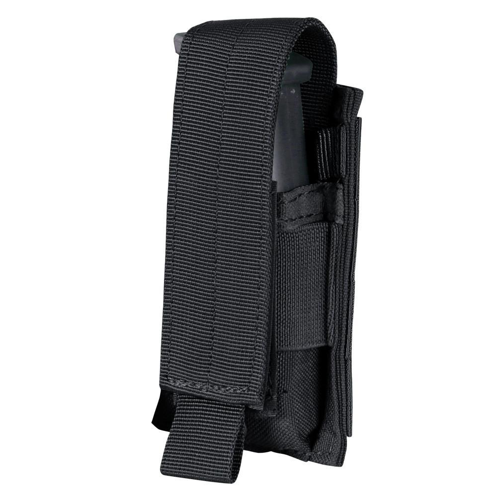 Condor Single Pistol Mag Pouch Black Accessories Condor Outdoor Tactical Gear Supplier Tactical Distributors Australia