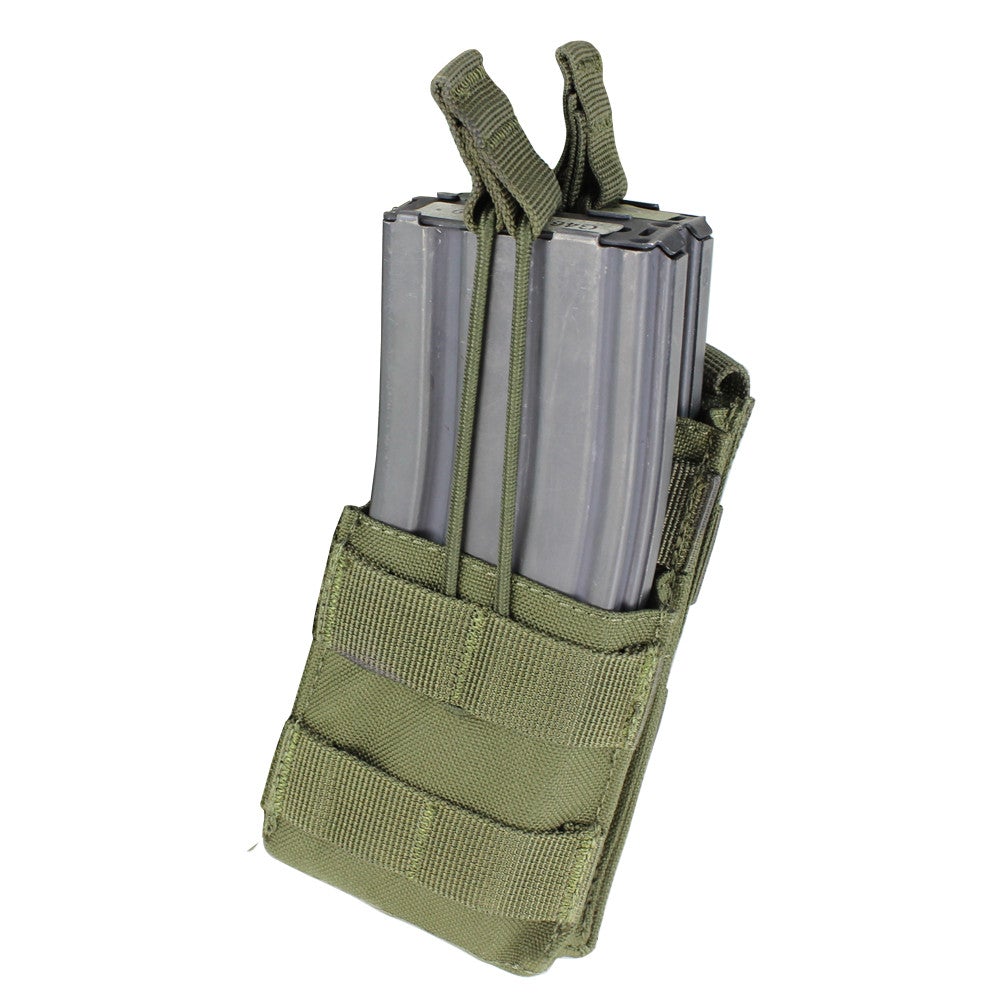 Condor Single Stacker M4 Mag Pouch Accessories Condor Outdoor Olive Drab Tactical Gear Supplier Tactical Distributors Australia