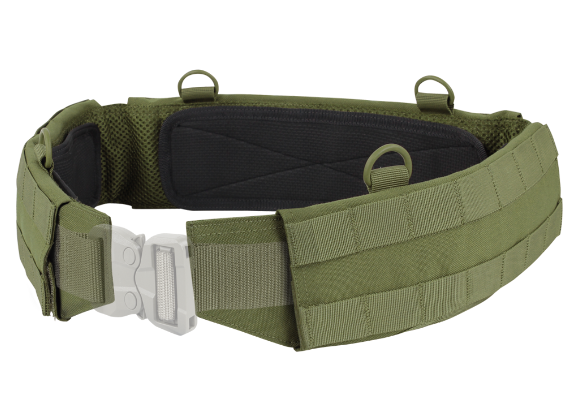 Condor Slim Battle Belt Accessories Condor Outdoor Black Small Tactical Gear Supplier Tactical Distributors Australia