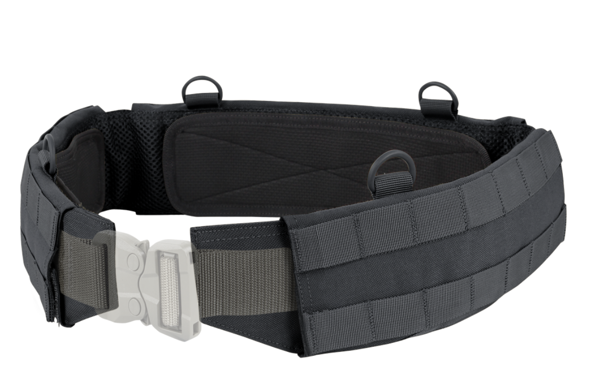 Condor Slim Battle Belt Accessories Condor Outdoor Black Small Tactical Gear Supplier Tactical Distributors Australia