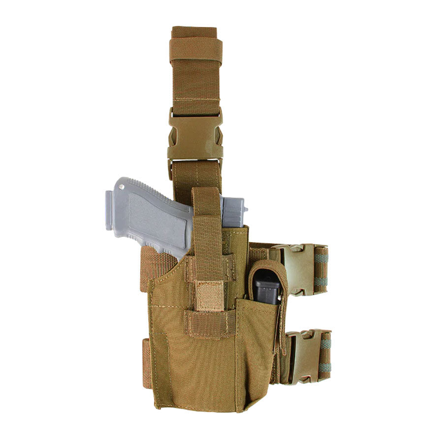 Condor Tactical Leg Holster Holsters Condor Outdoor Coyote Brown Tactical Gear Supplier Tactical Distributors Australia