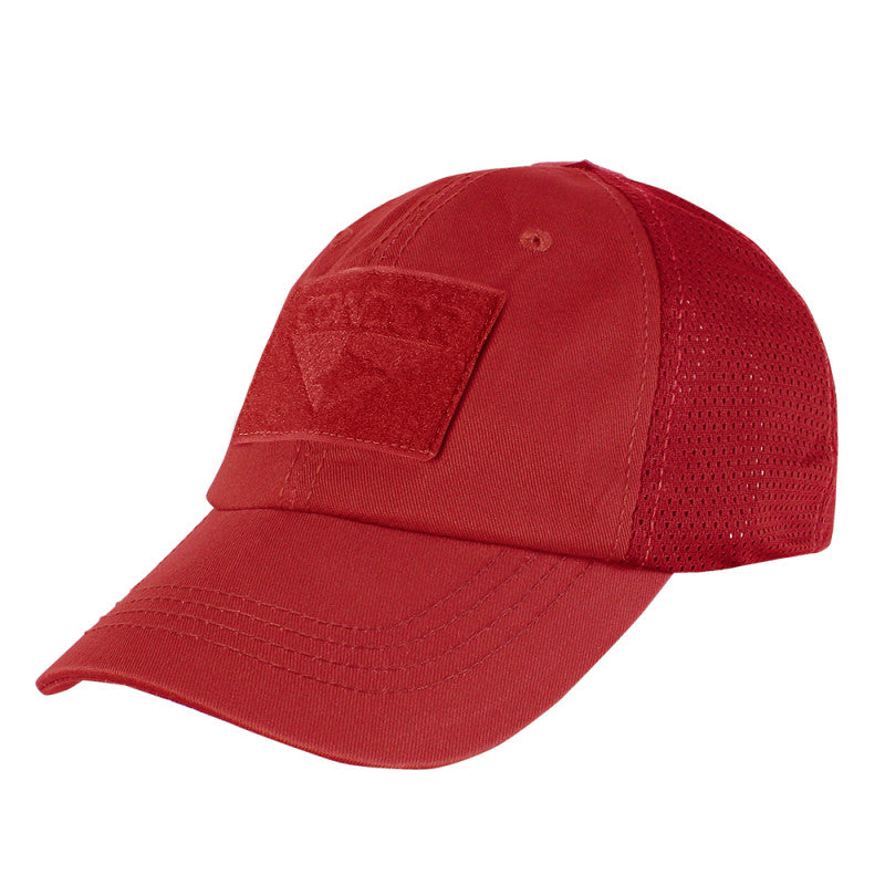 Condor Tactical Mesh Cap Accessories Condor Outdoor Red Tactical Gear Supplier Tactical Distributors Australia