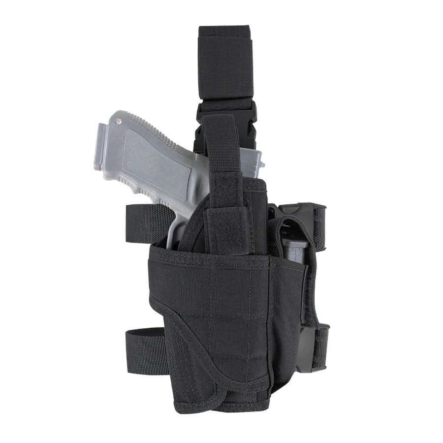 Condor Tornado Tactical Leg Holster Holsters Condor Outdoor Black Tactical Gear Supplier Tactical Distributors Australia