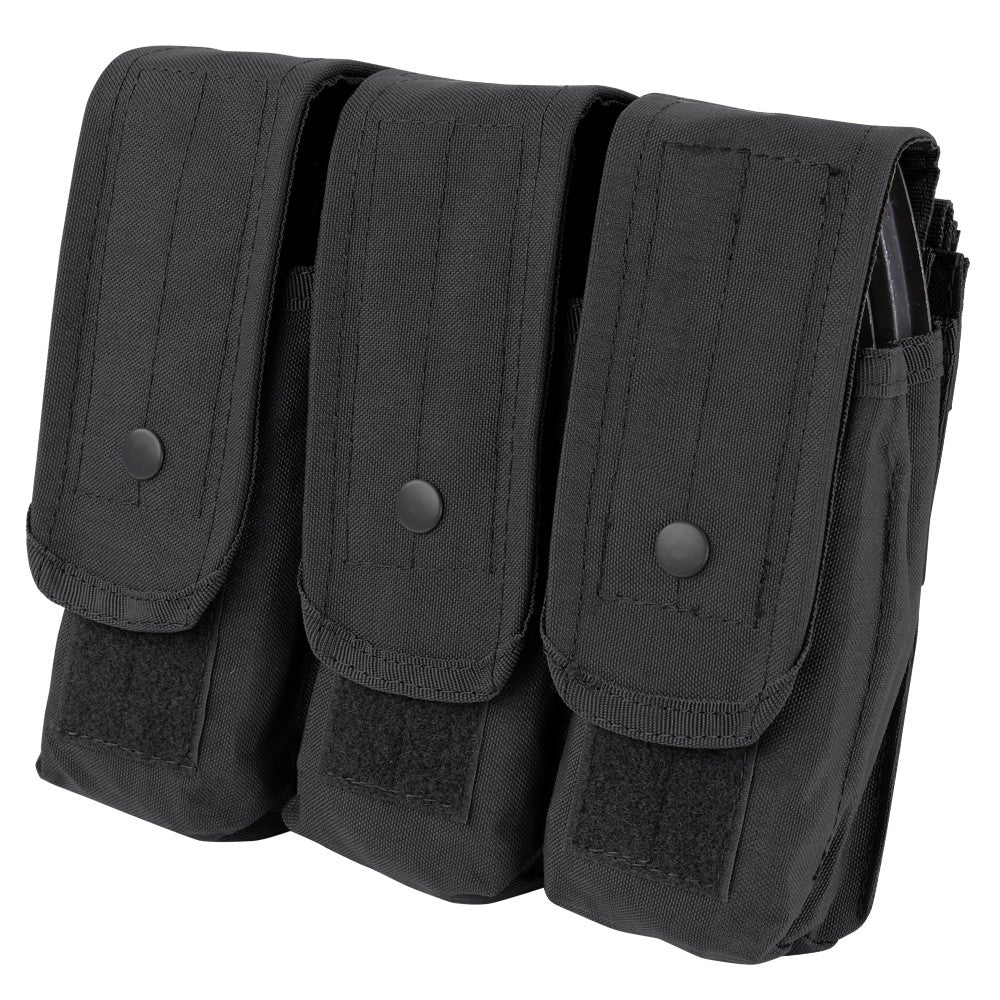 Condor Triple AR/AK Mag Pouch Accessories Condor Outdoor Black Tactical Gear Supplier Tactical Distributors Australia