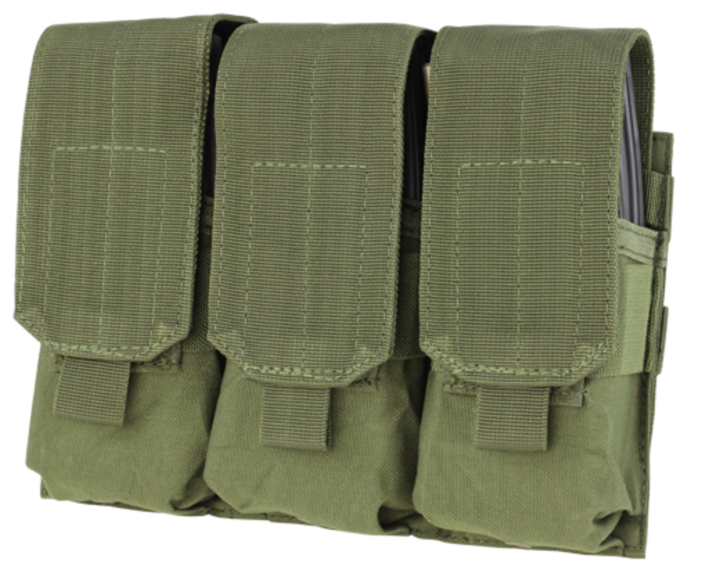 Condor Triple M4 Mag Pouch OD Green Accessories Condor Outdoor Tactical Gear Supplier Tactical Distributors Australia