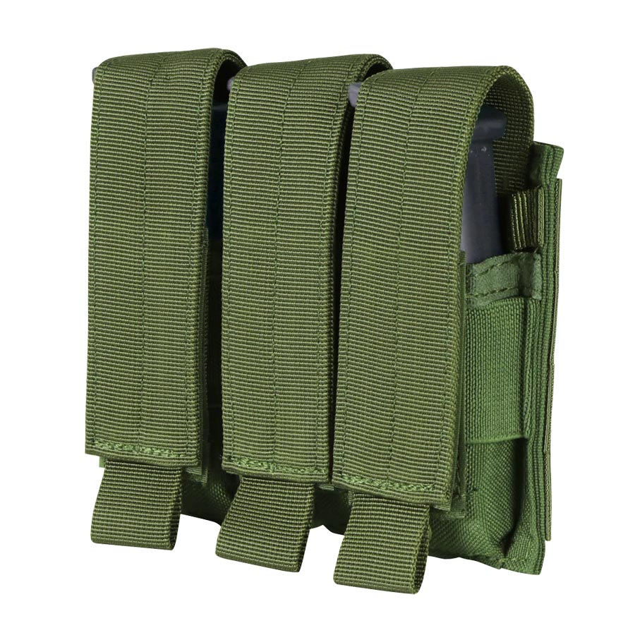 Condor Triple Pistol Mag Pouch Accessories Condor Outdoor Olive Drab Tactical Gear Supplier Tactical Distributors Australia
