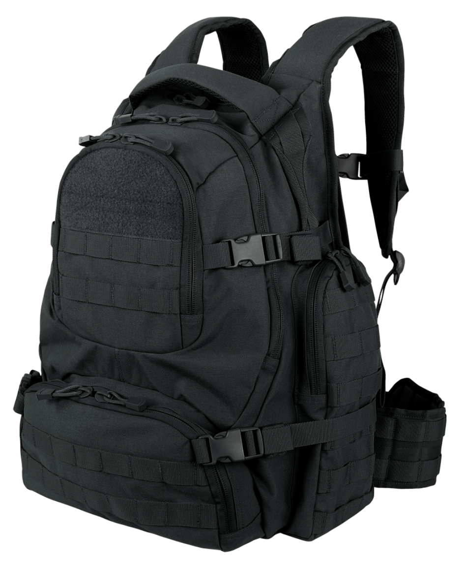 Condor Urban Go Pack (Gen II) Backpacks Condor Outdoor Black Tactical Gear Supplier Tactical Distributors Australia