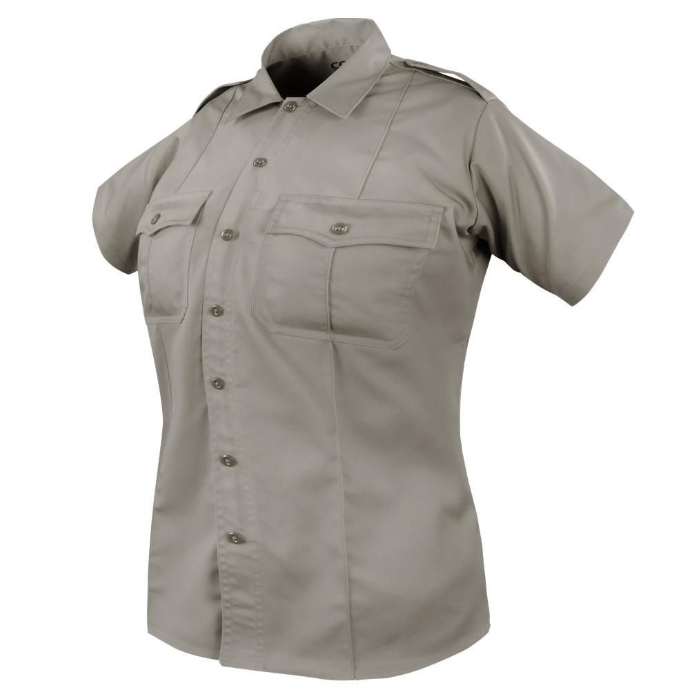 Condor Women's Class B Uniform Shirt Shirts Condor Outdoor Silver Tan Large Regular Tactical Gear Supplier Tactical Distributors Australia