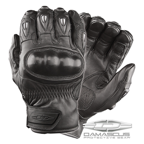 Damascus Vector Riot Control Short cuff with Carbon-Tek Fiber Knuckles