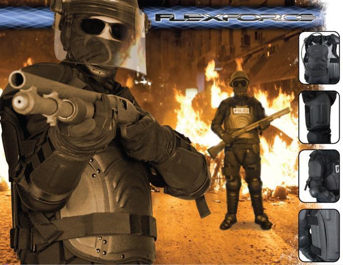Damascus FX1 FlexForce Modular Hard Shell Crowd Control System Tactical Damascus Protective Gear Tactical Gear Supplier Tactical Distributors Australia