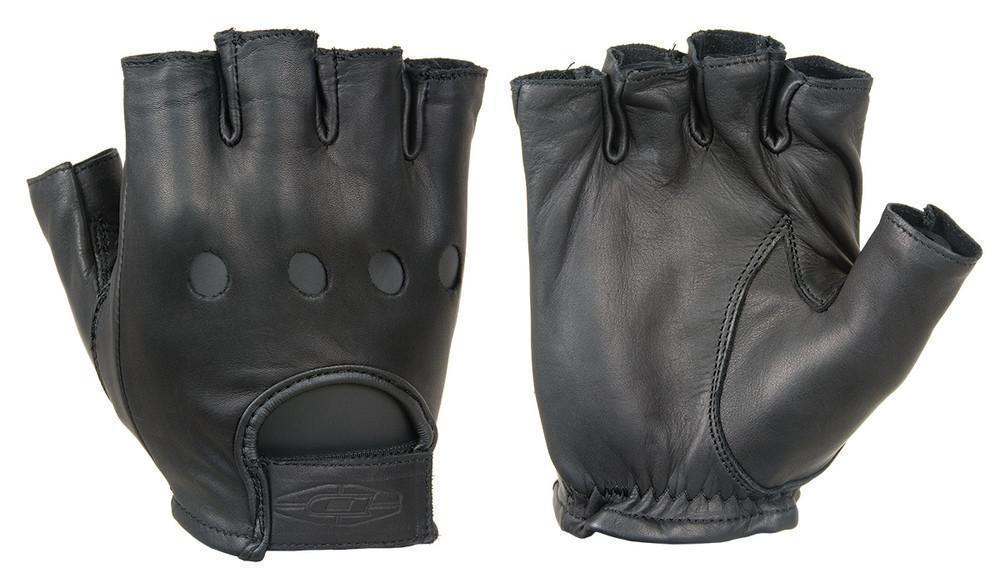 Damascus Leather Half Finger Driving Gloves Gloves Damascus Protective Gear Tactical Gear Supplier Tactical Distributors Australia