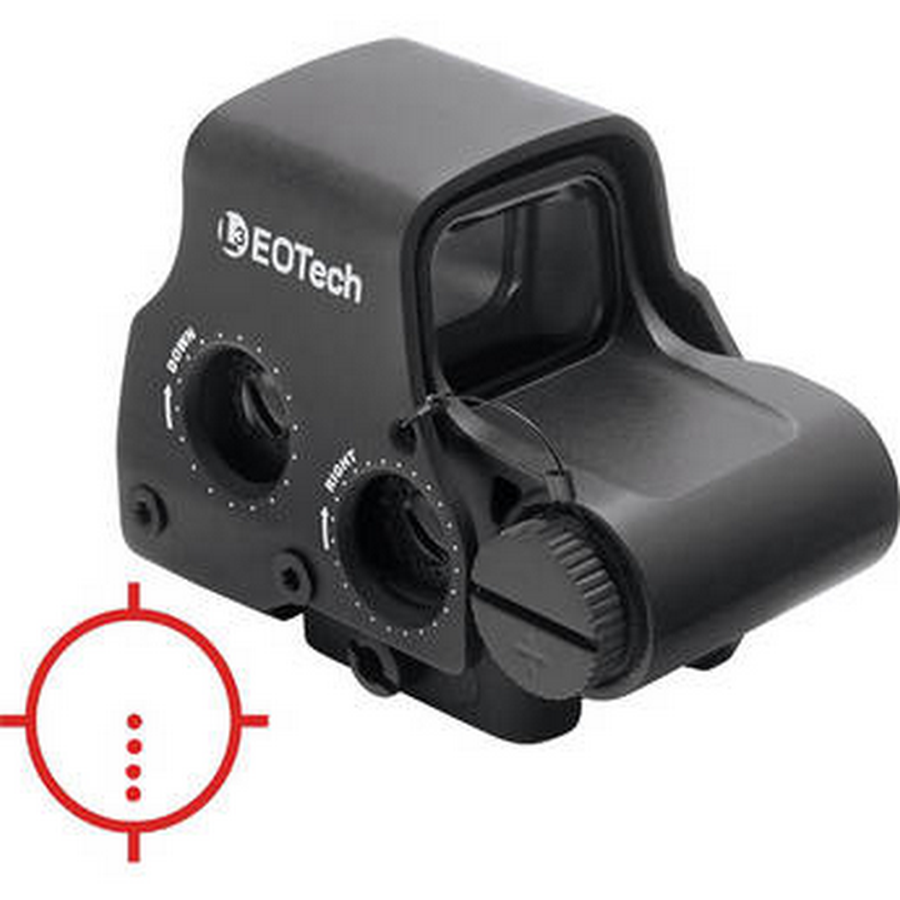 EOTech EXPS3 Military Weapon Sight Red 4 Dot/65MOA Circle Black Optics EO Tech Tactical Gear Supplier Tactical Distributors Australia