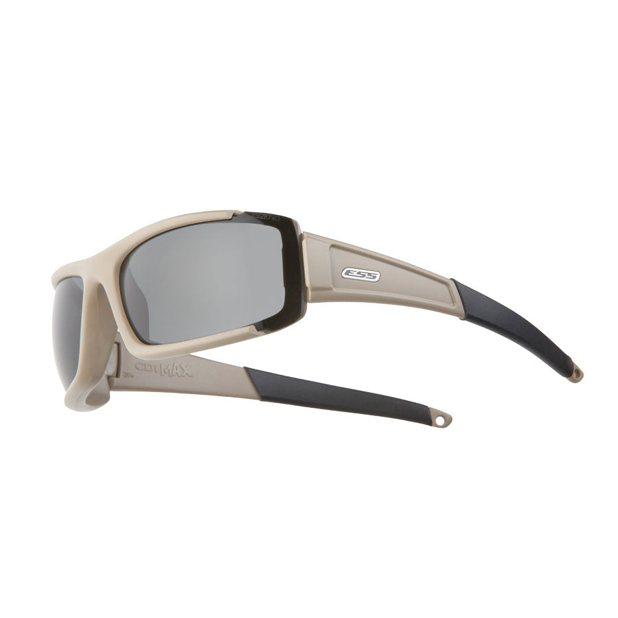 ESS Eye Pro CDI Max Terrain Tan Sunglasses Clear and Smoke Gray Lens Eyewear Eye Safety Systems Tactical Gear Supplier Tactical Distributors Australia